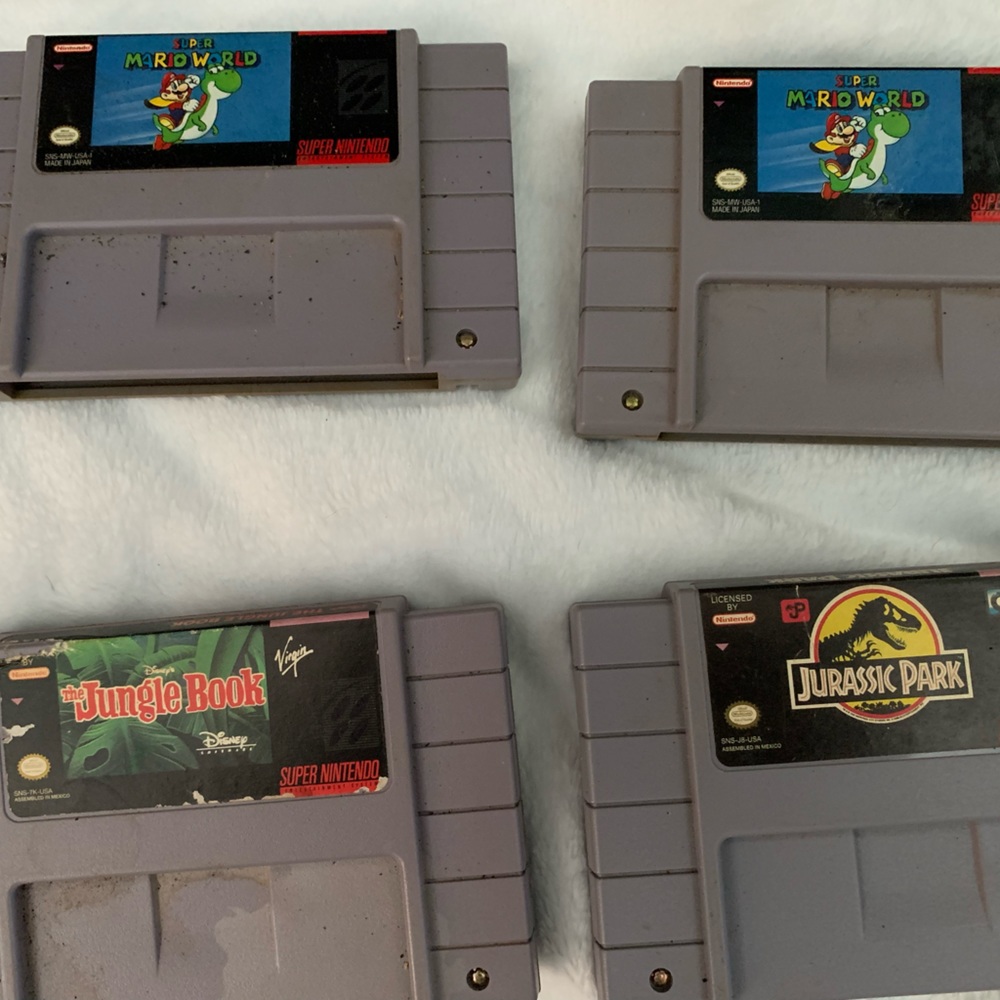13 Super Nintendo games